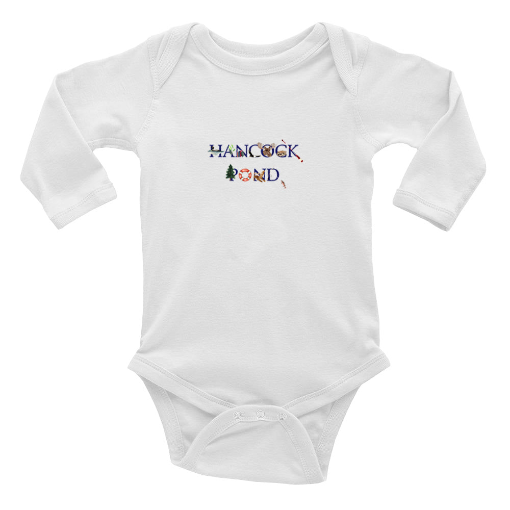 hancock pond baby snap up long sleeve