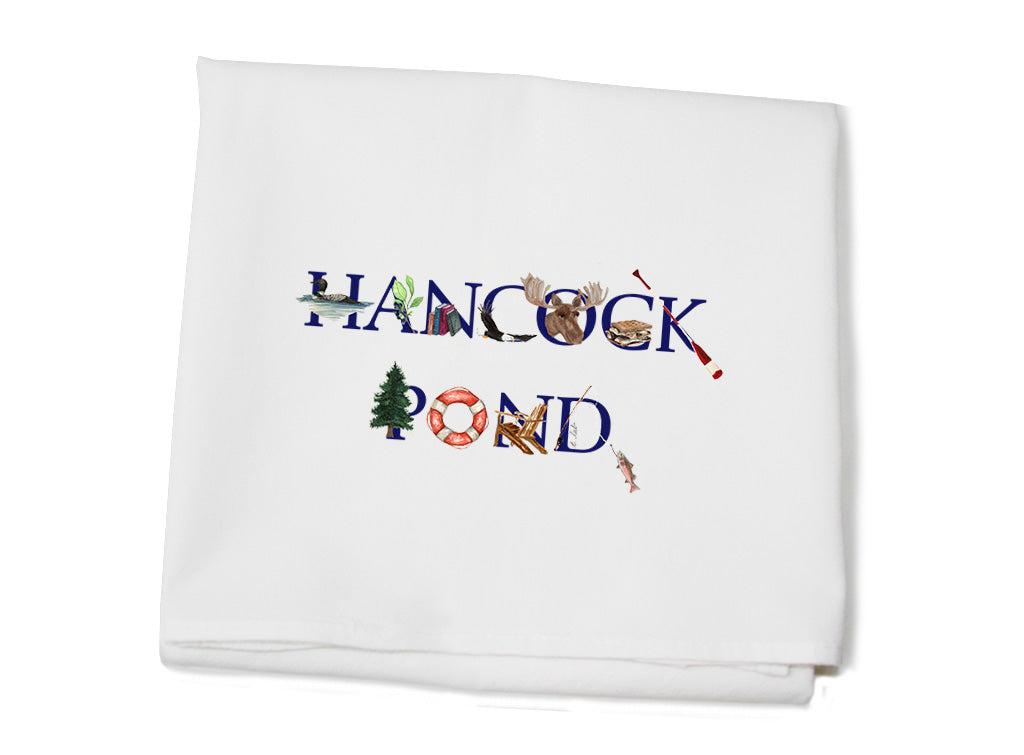 hancock pond flour sack towel