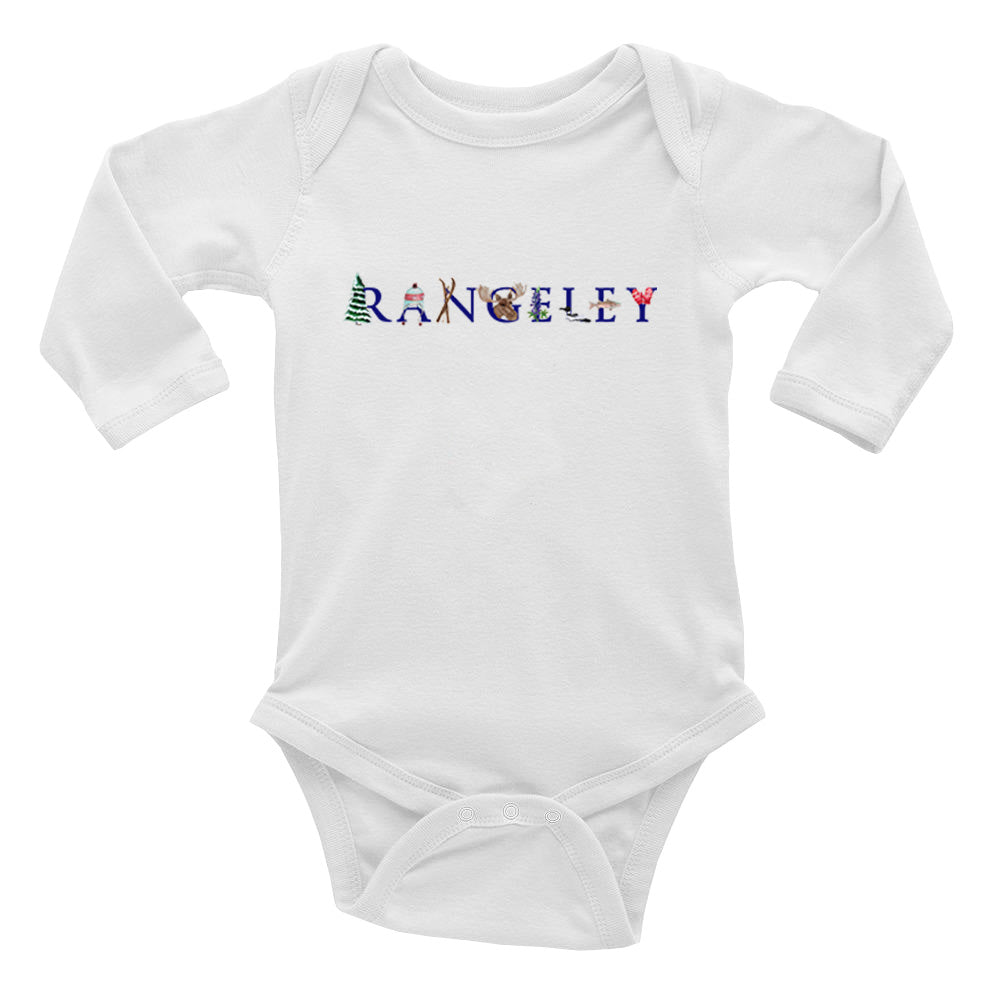 rangeley maine baby snap up long sleeve