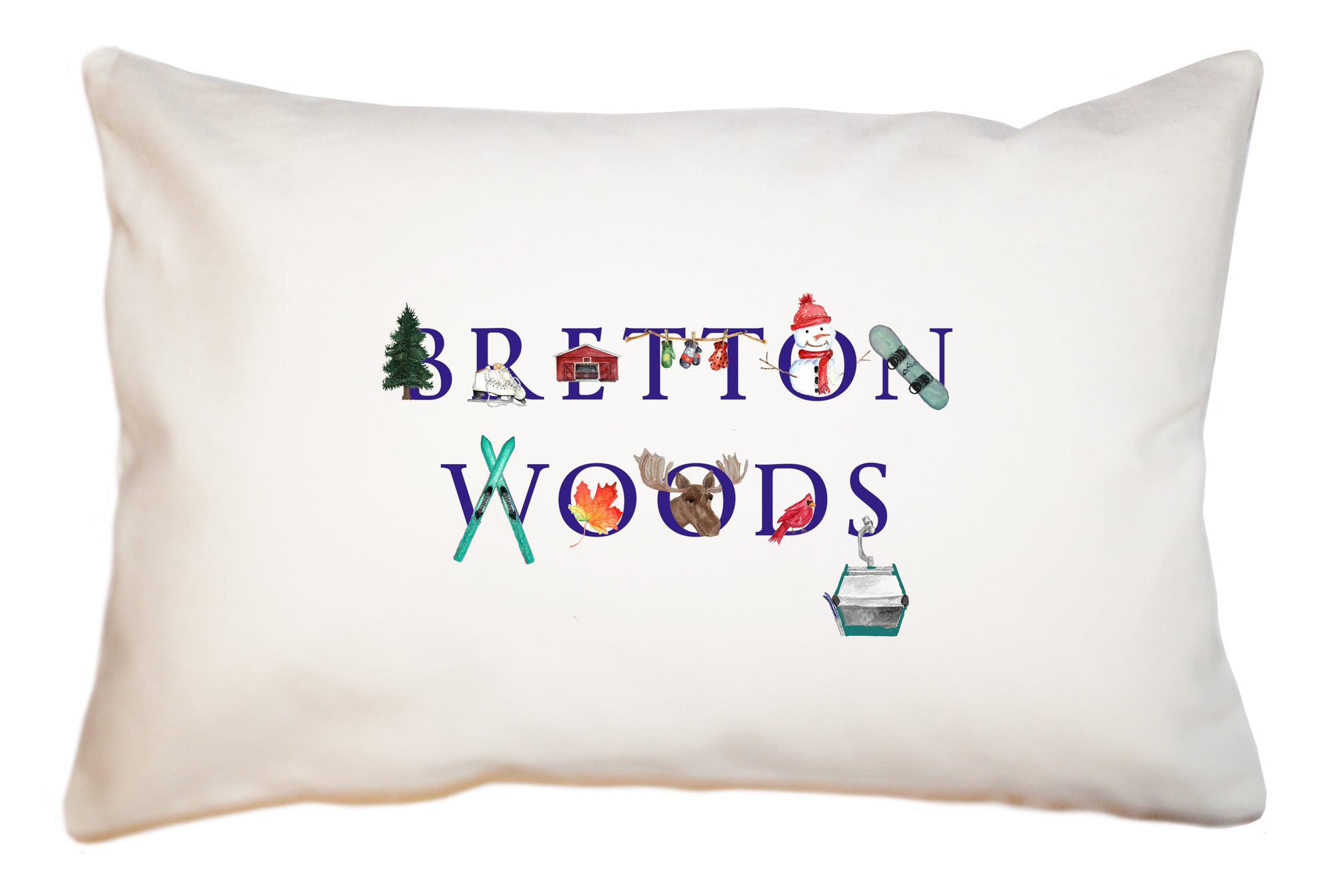 bretton woods large rectangle pillow