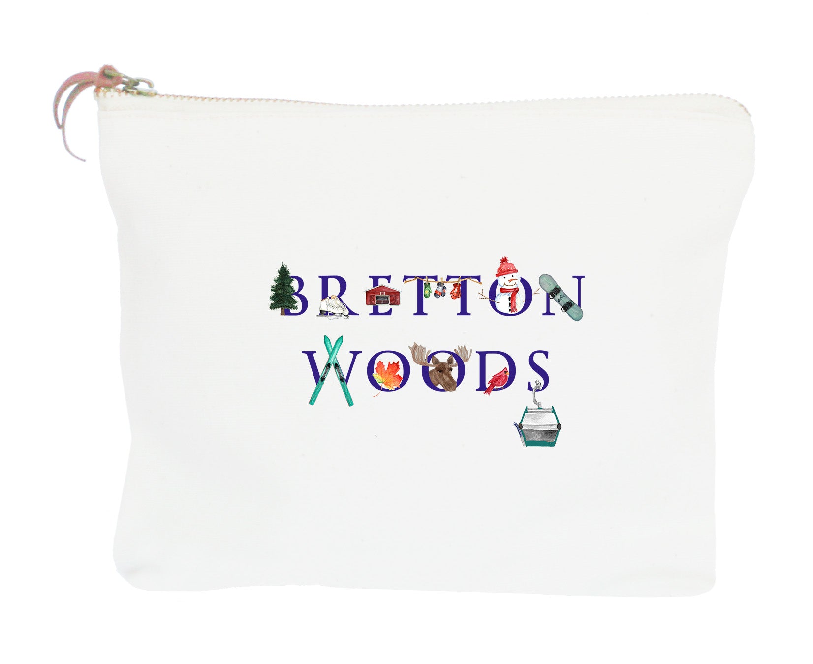 bretton woods zipper pouch