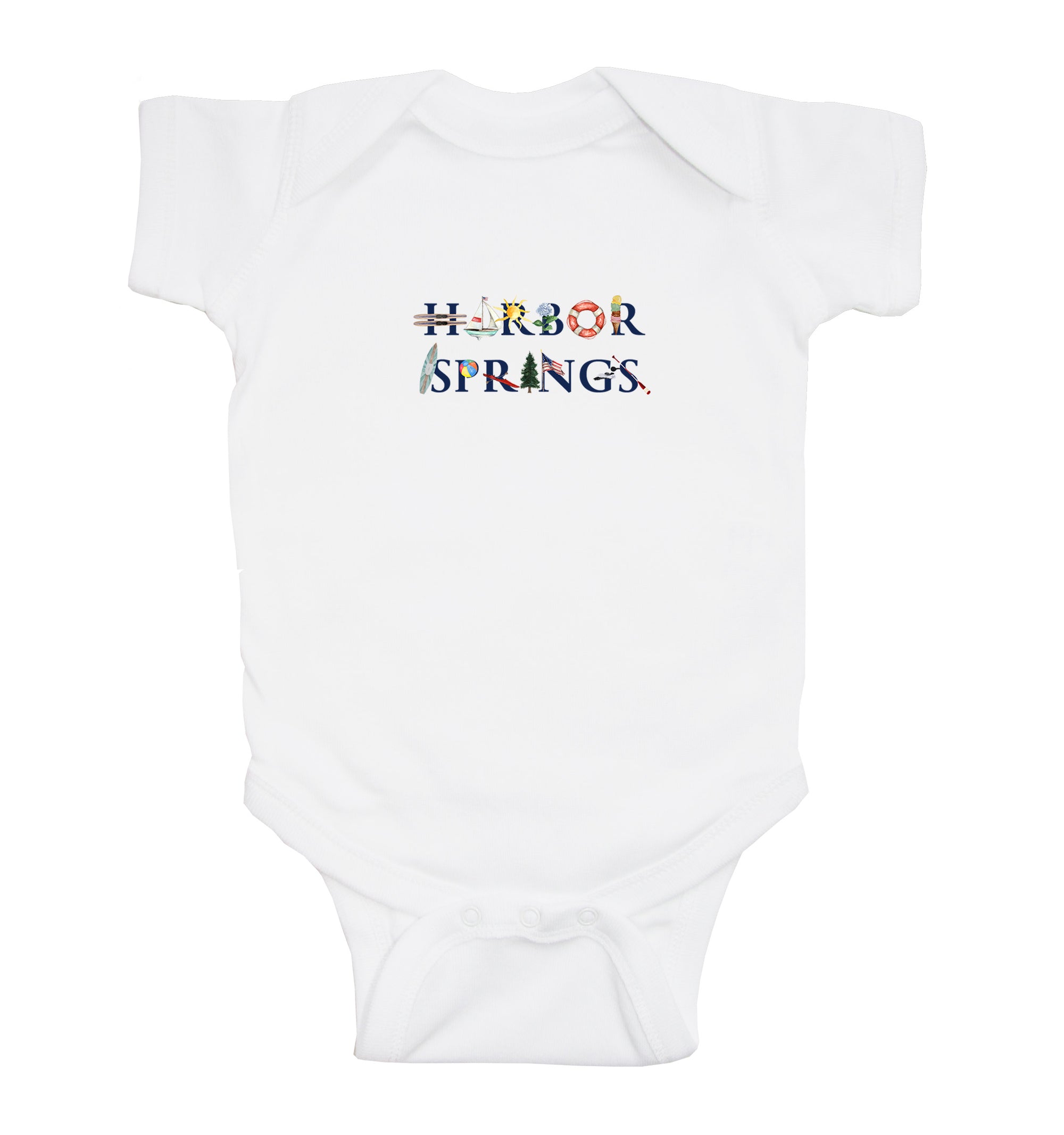 harbor springs baby snap up short sleeve
