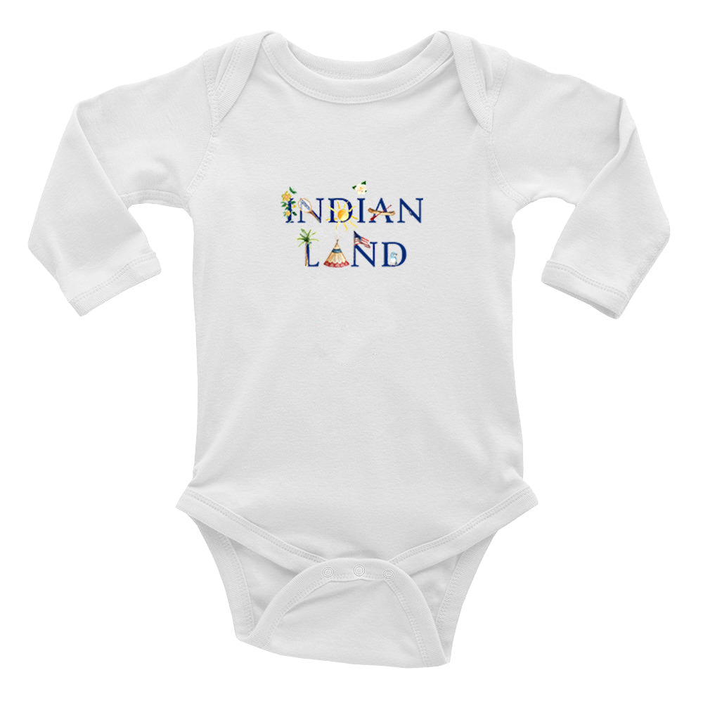 indian land baby snap up long sleeve