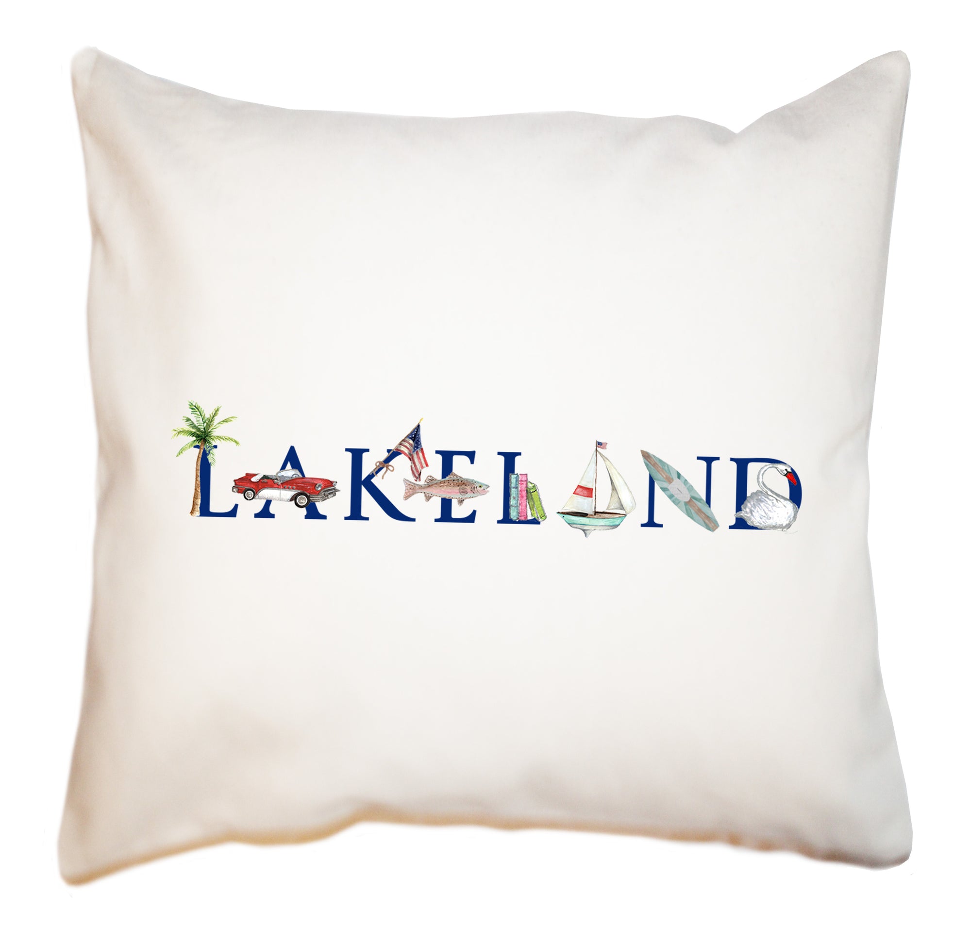 lakeland square pillow