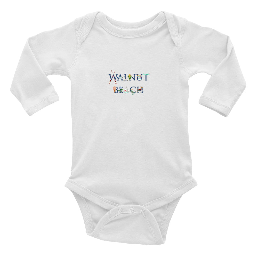 walnut beach baby snap up long sleeve