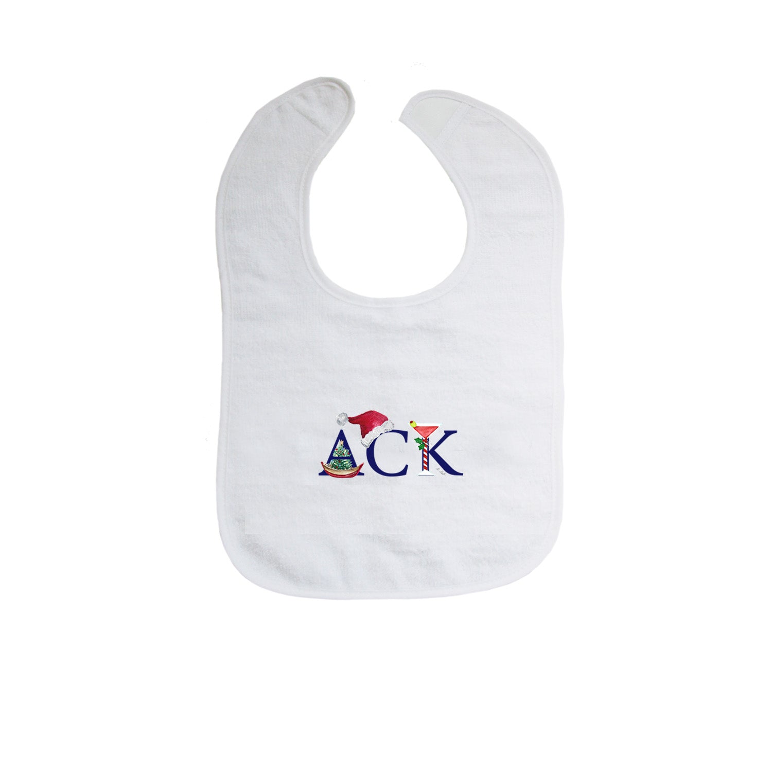 ack christmas stroll bib