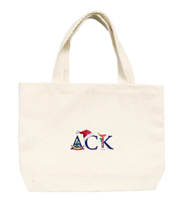 ack christmas stroll small tote