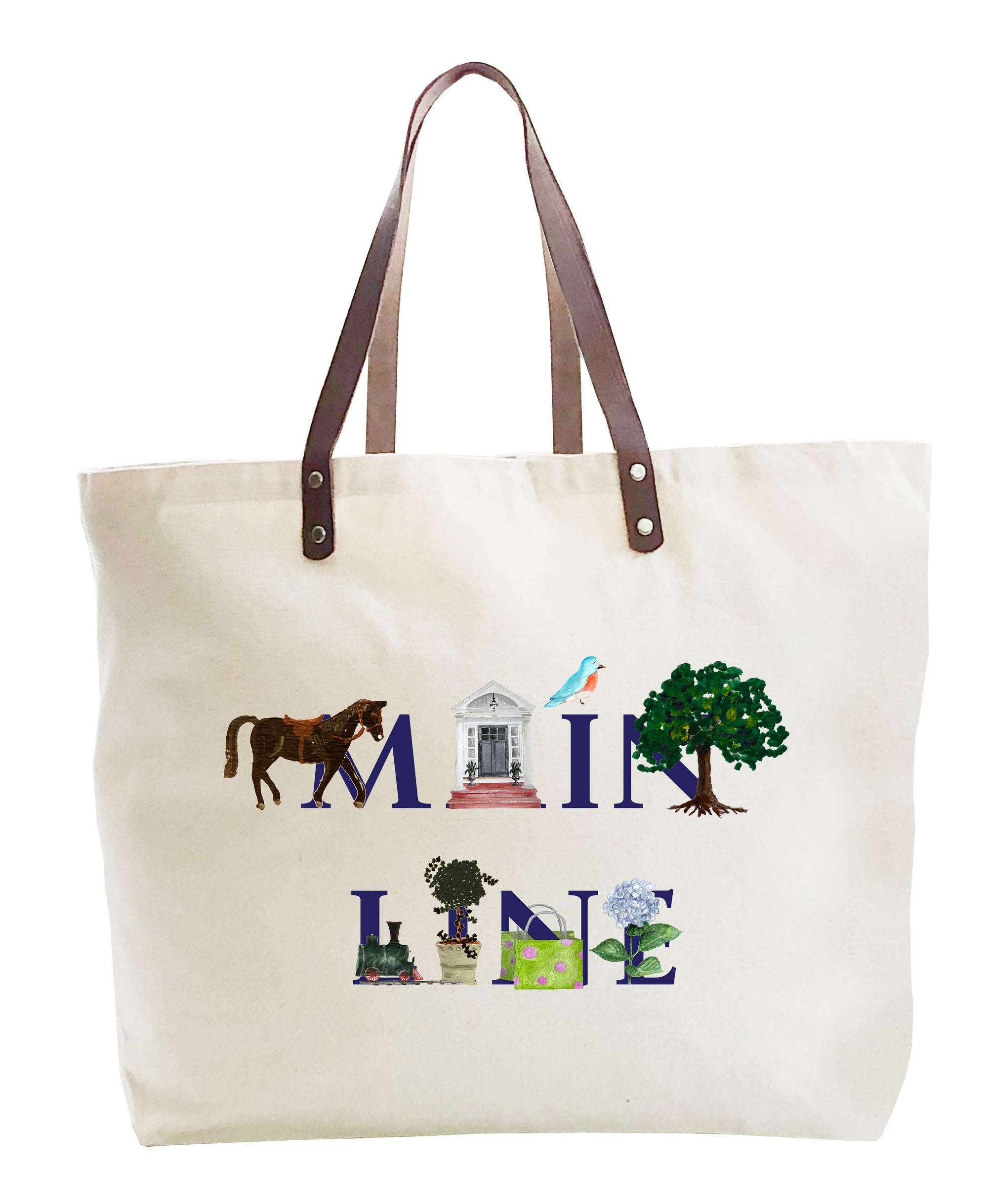 main line large tote