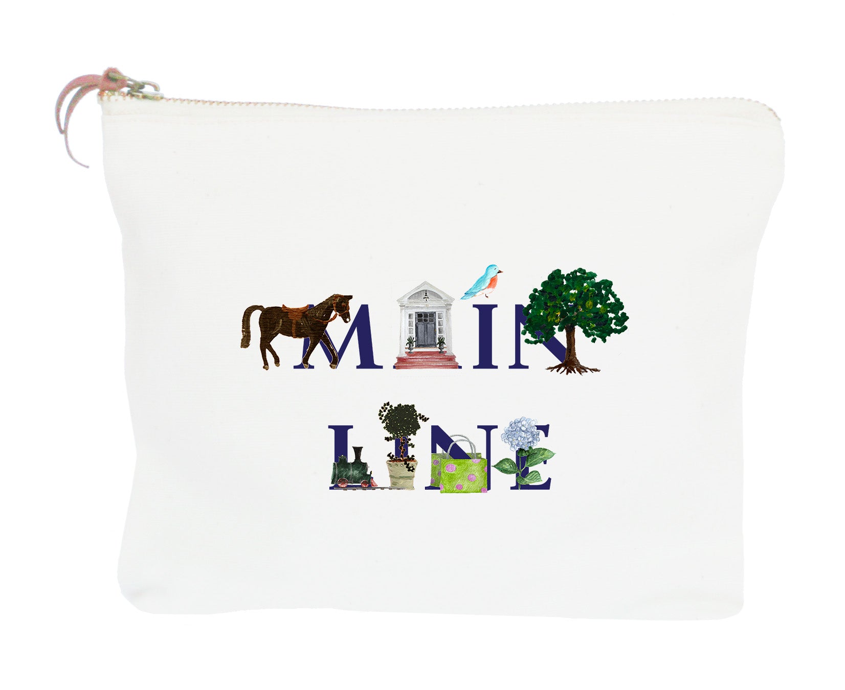 main line zipper pouch