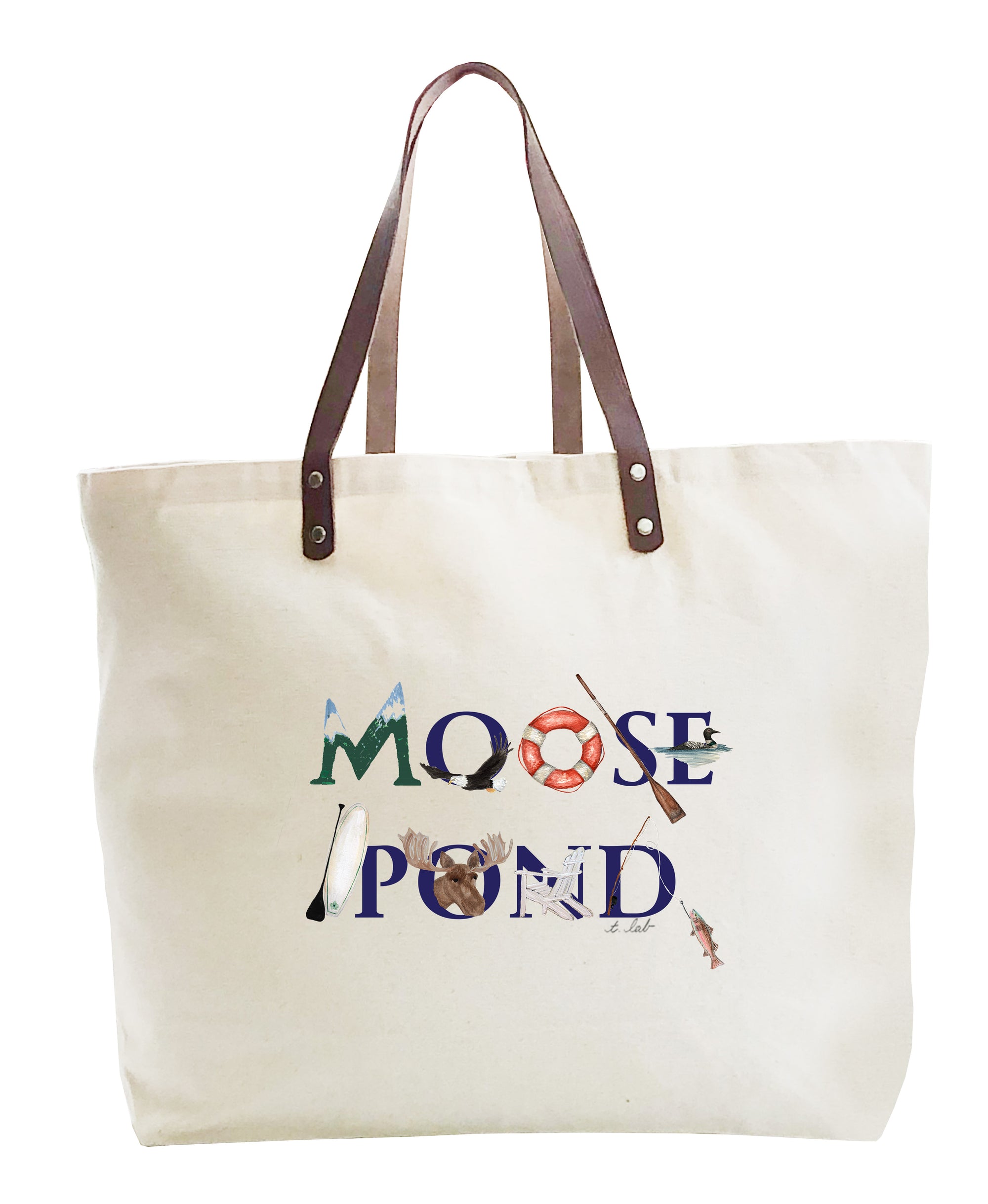 moose pond large tote