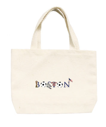 boston for world cup soccer small tote