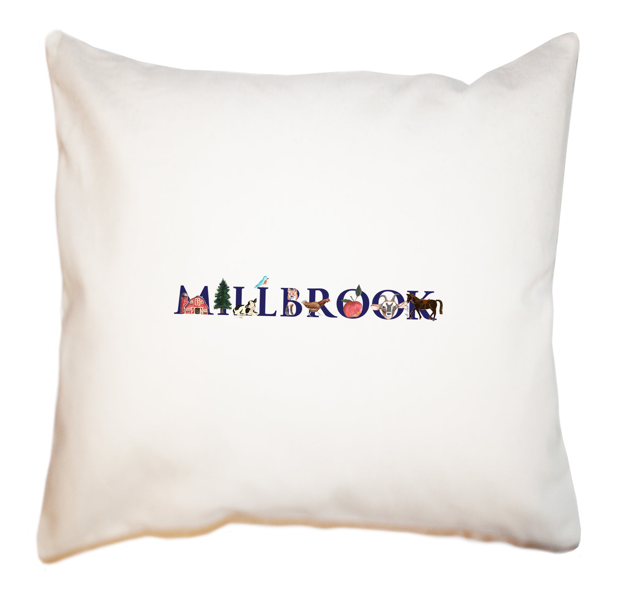 millbrook ny square pillow