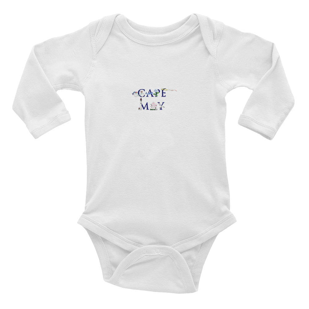 cape may baby snap up long sleeve