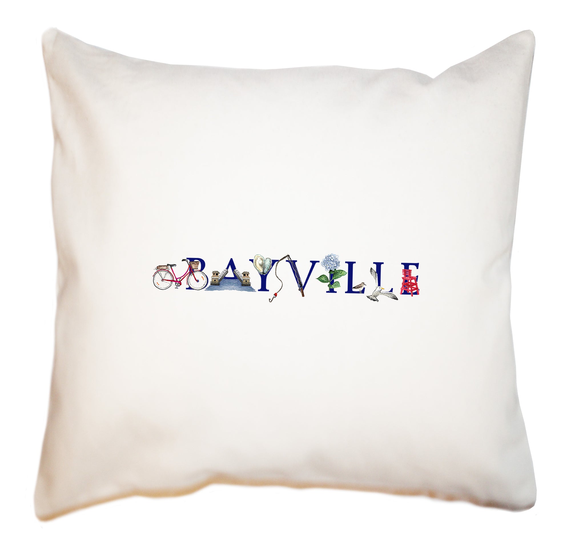 bayville square pillow