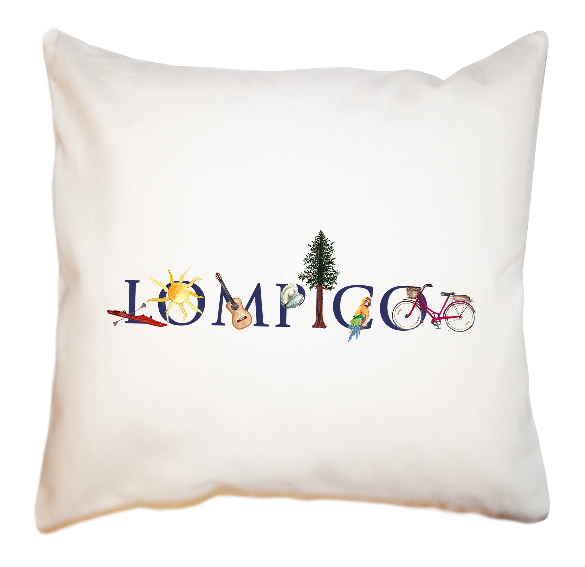 lompico square pillow