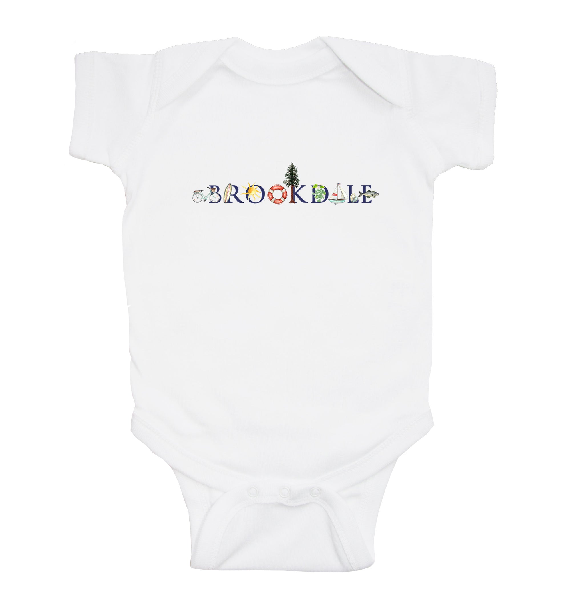 brookdale ca baby snap up short sleeve