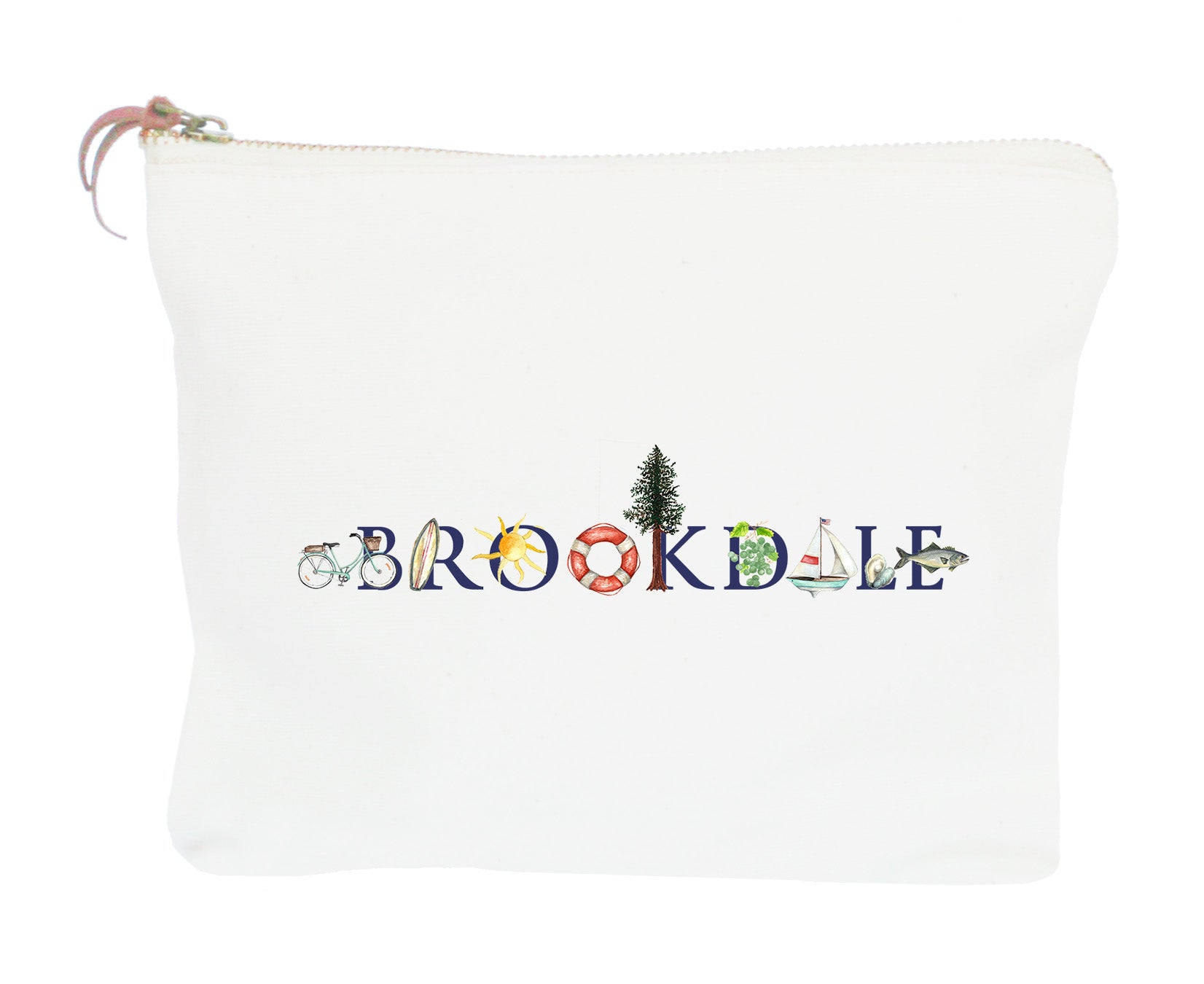 brookdale ca zipper pouch