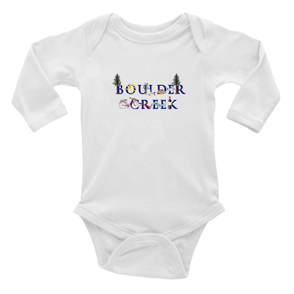 boulder creek baby snap up long sleeve