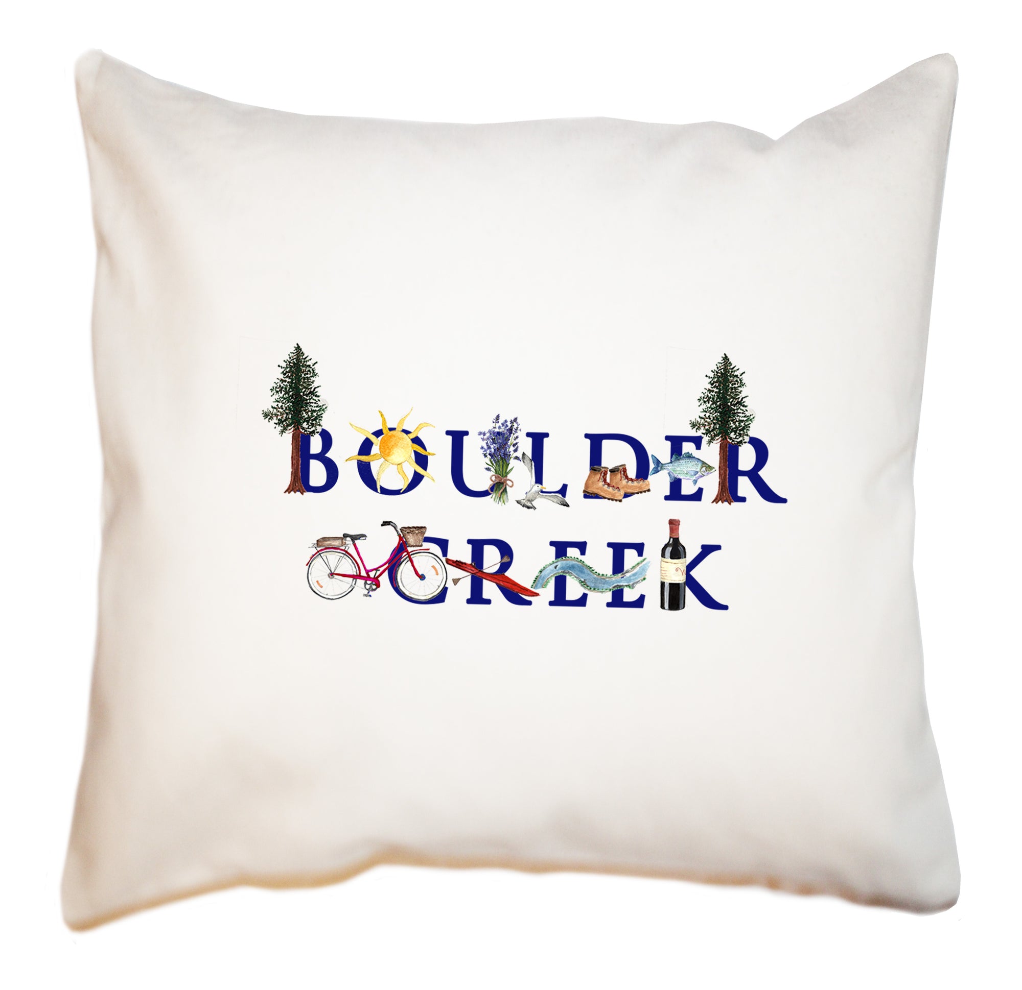 boulder creek square pillow