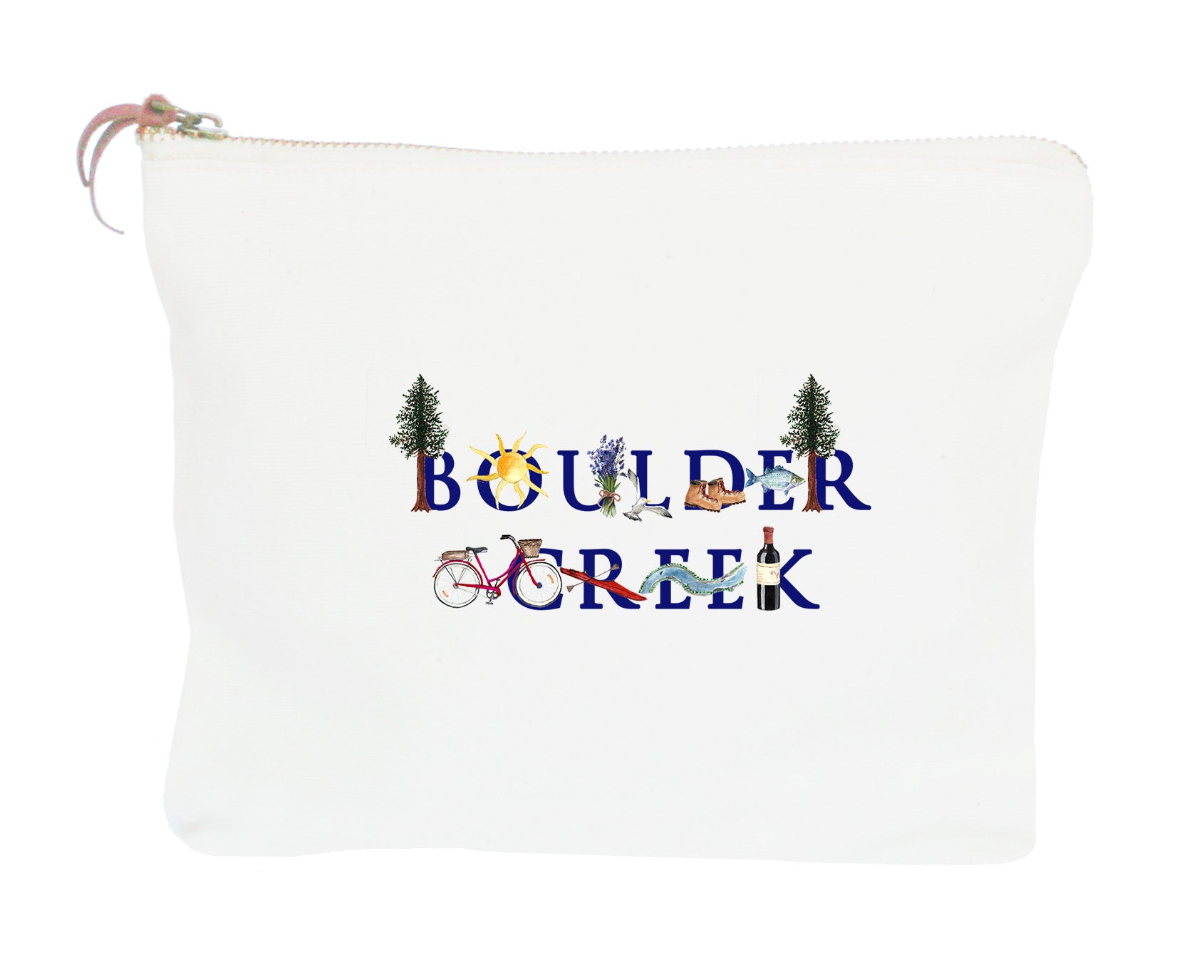 boulder creek zipper pouch