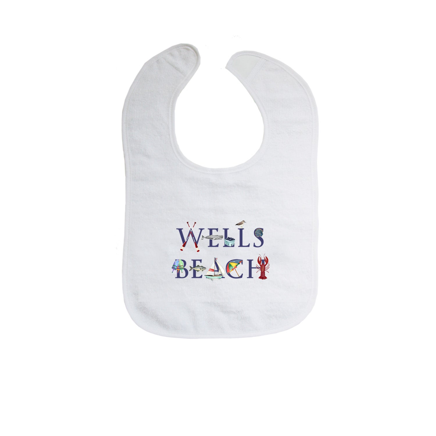 wells beach bib