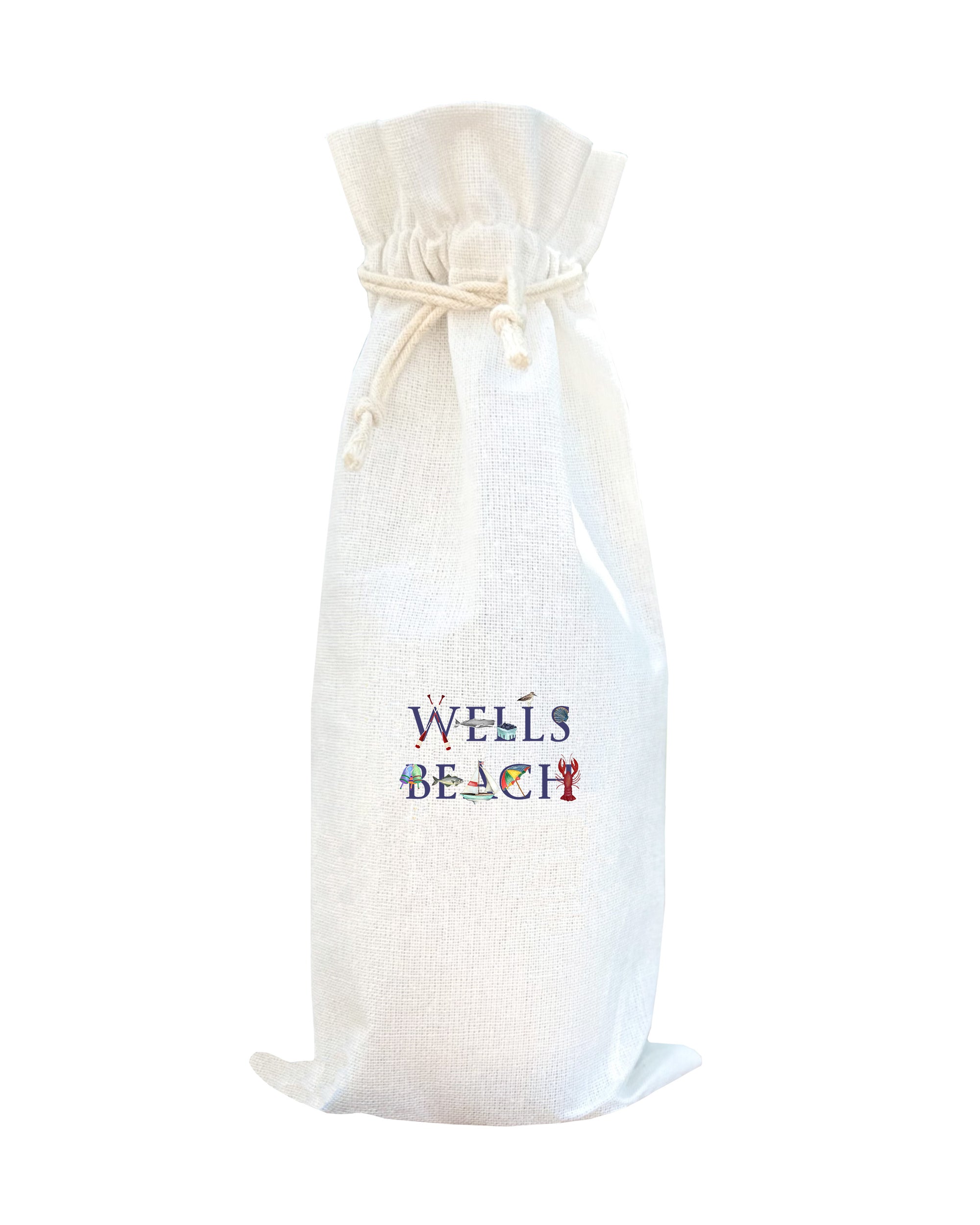 wells beach wine bag