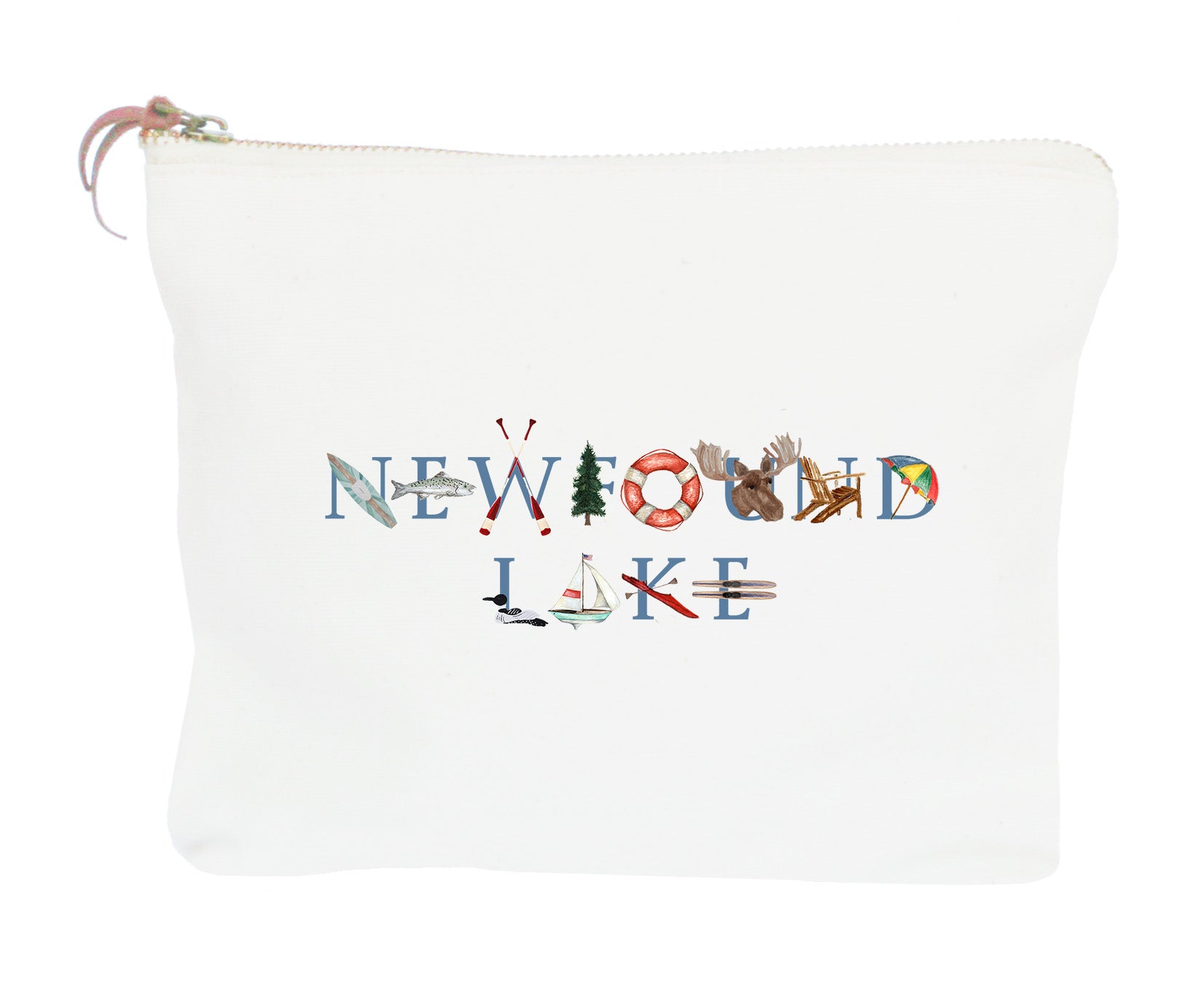 newfound lake zipper pouch