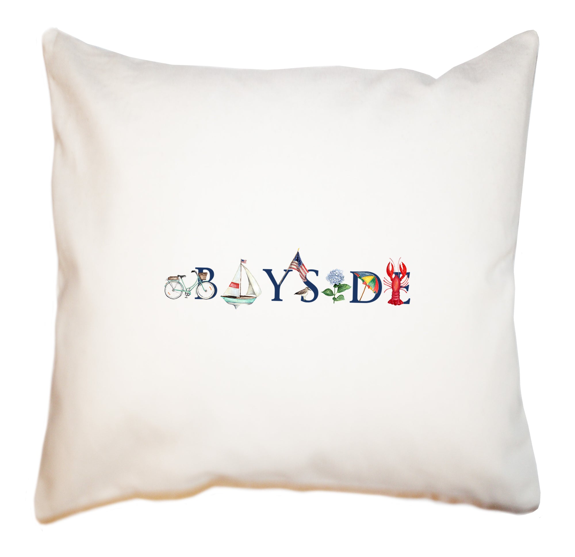 bayside square pillow