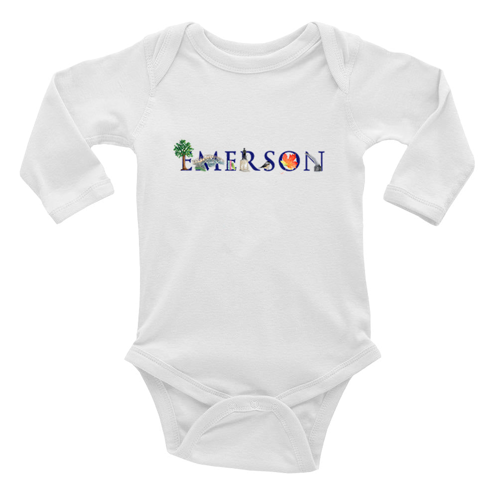 emerson baby snap up long sleeve