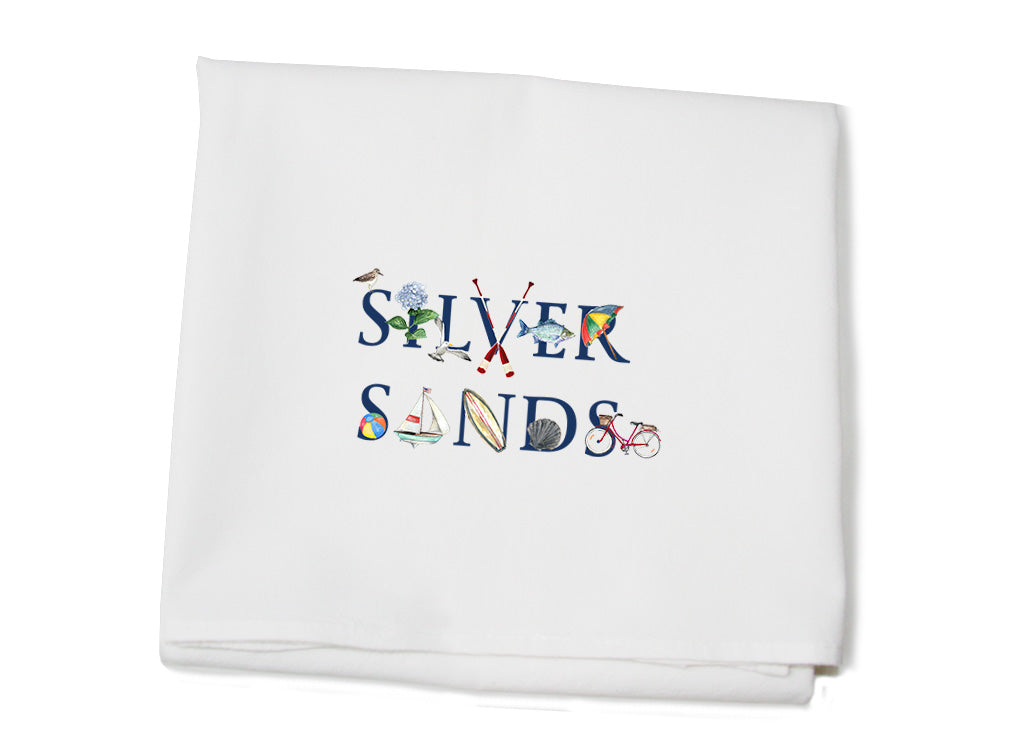 walnut beach flour sack towel