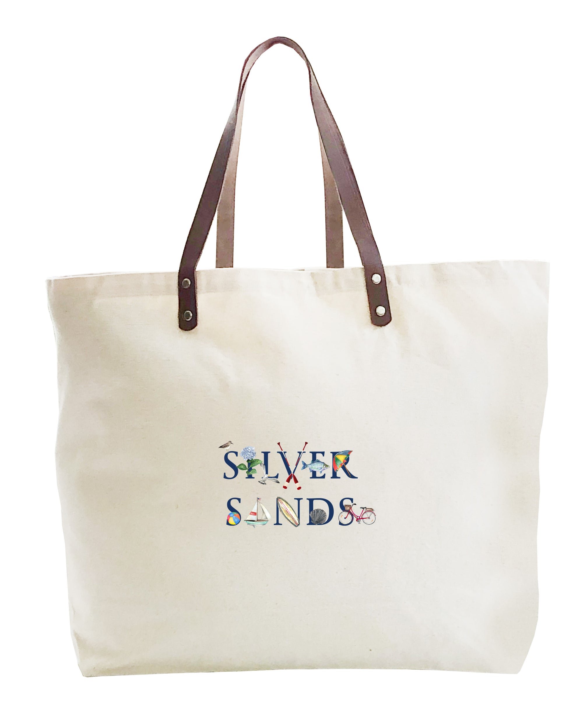 silver sands large tote