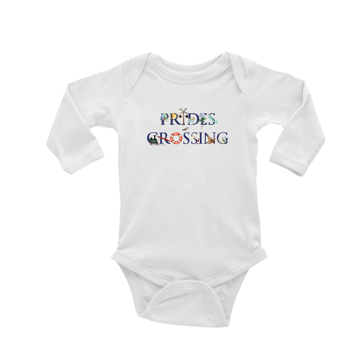 prides crossing baby snap up long sleeve