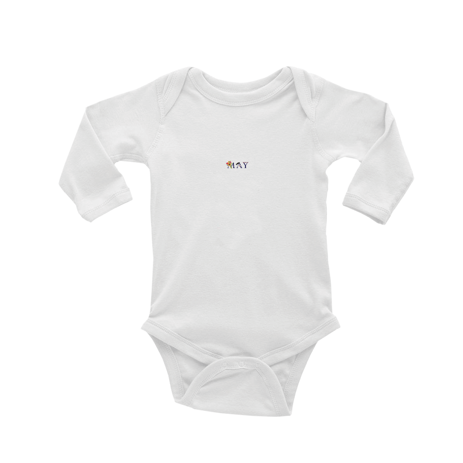 may baby snap up long sleeve