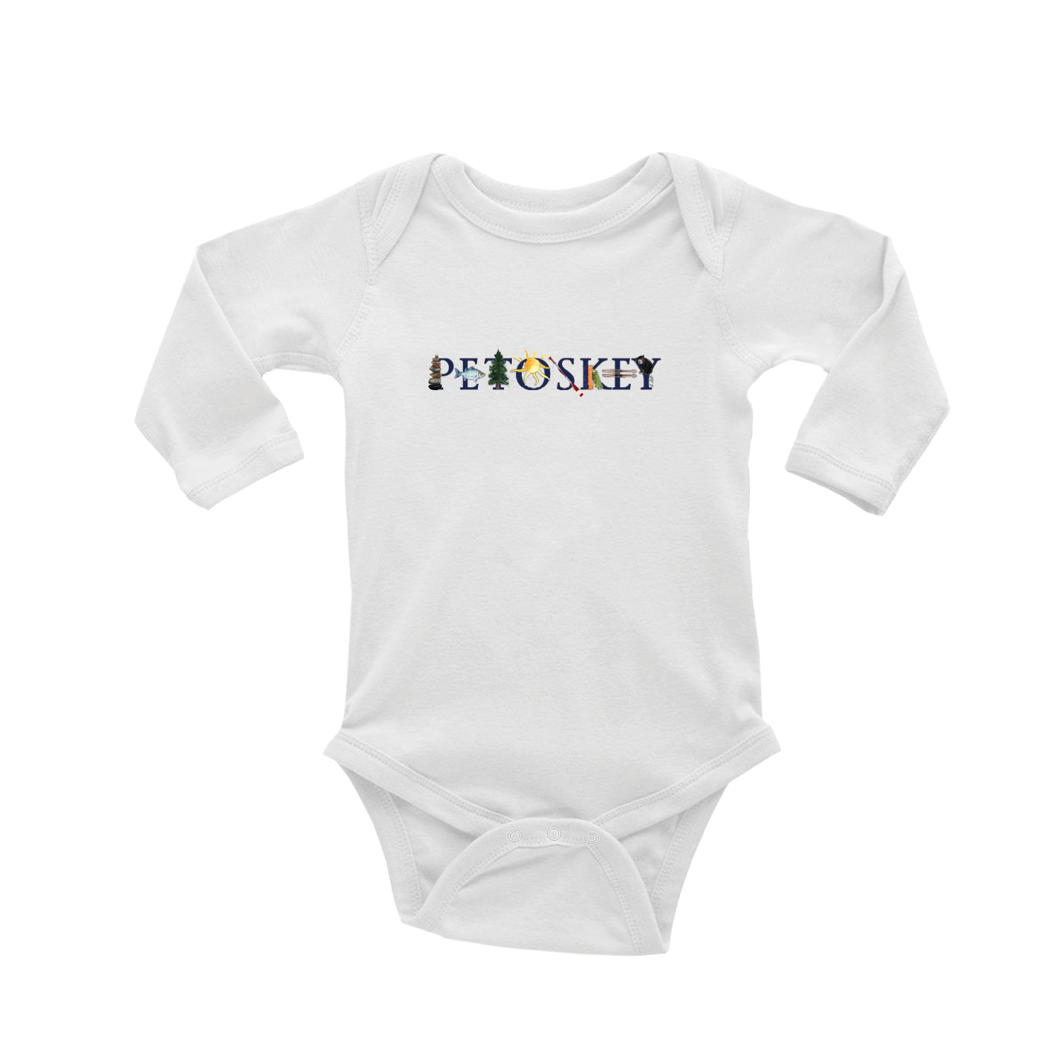 petoskey baby snap up long sleeve