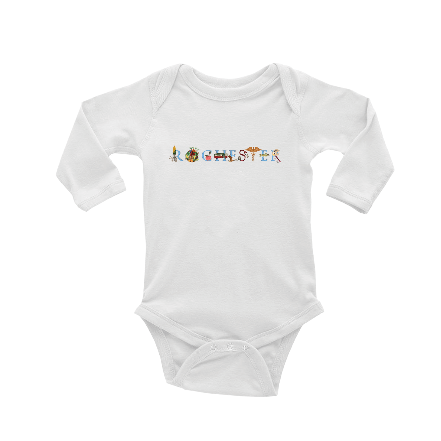 rochester mn baby snap up long sleeve