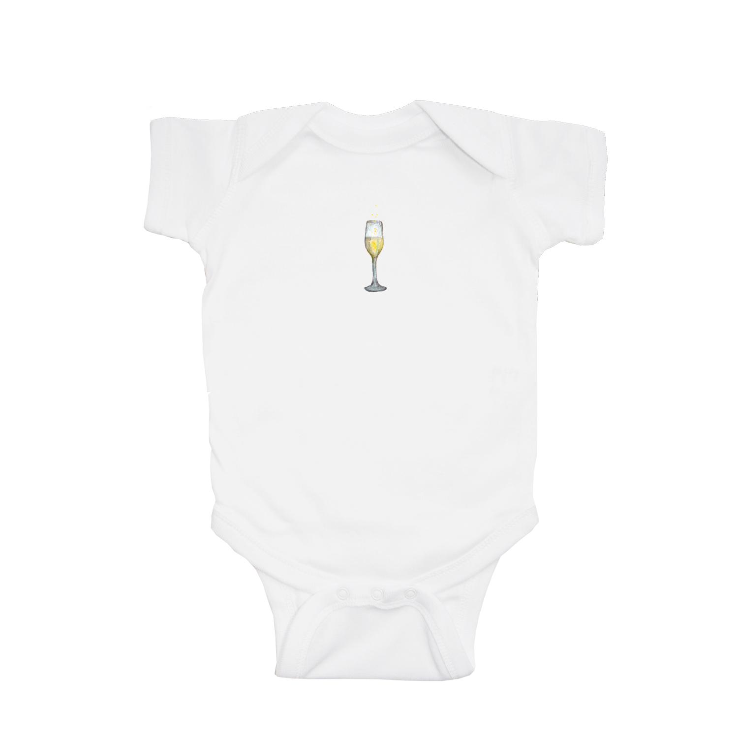 champagne 2024 baby snap up short sleeve
