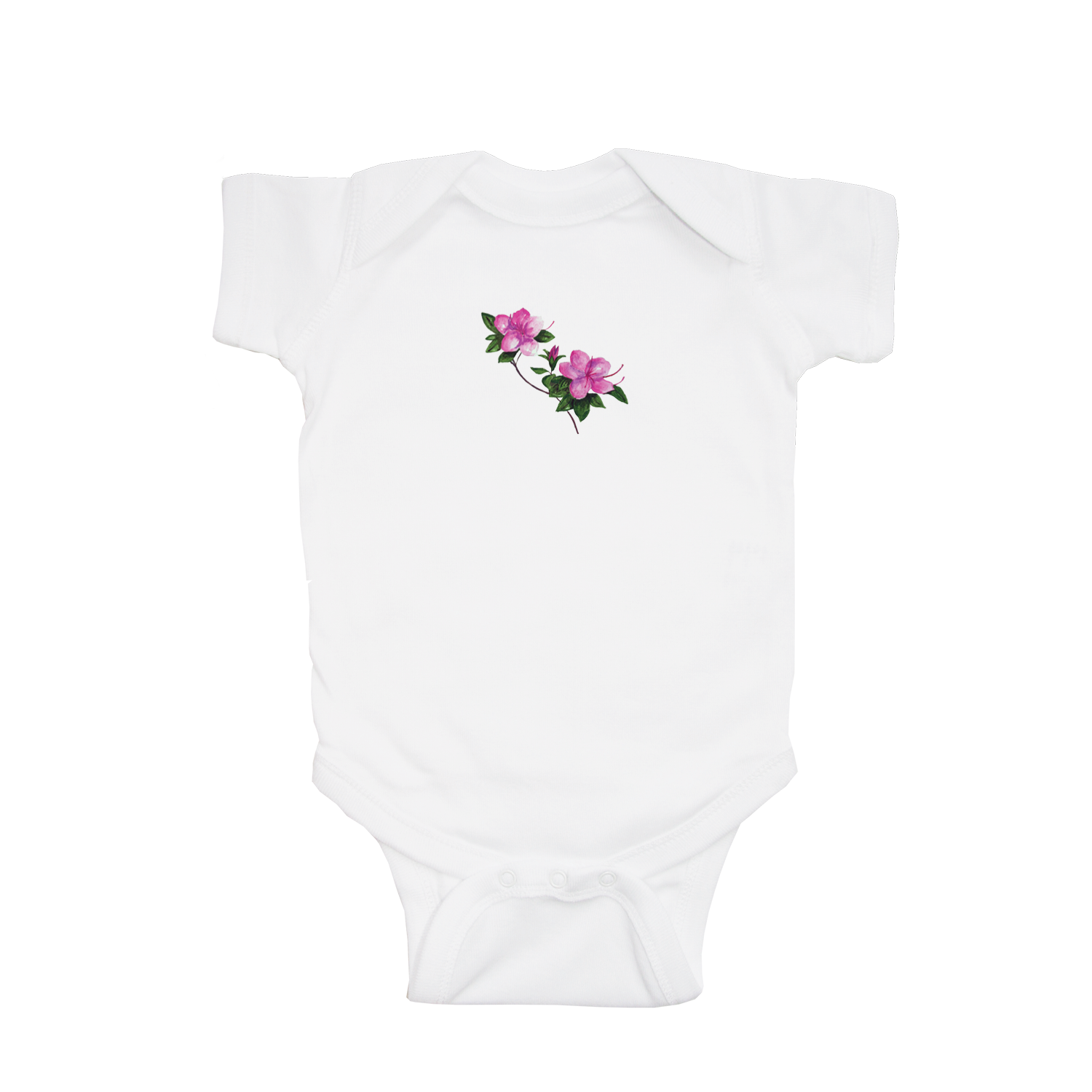 azalea baby snap up short sleeve