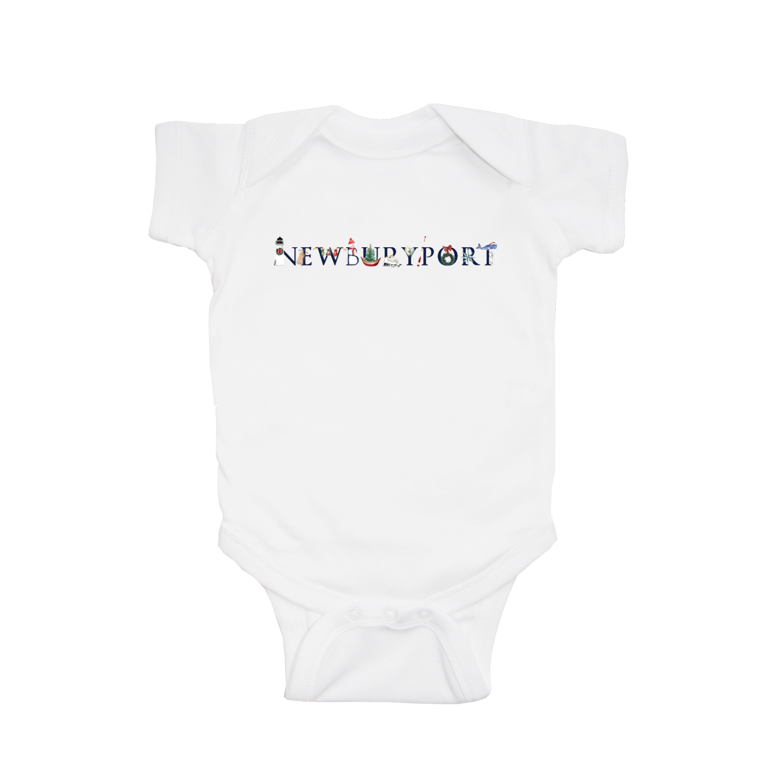 newburyport baby snap up short sleeve