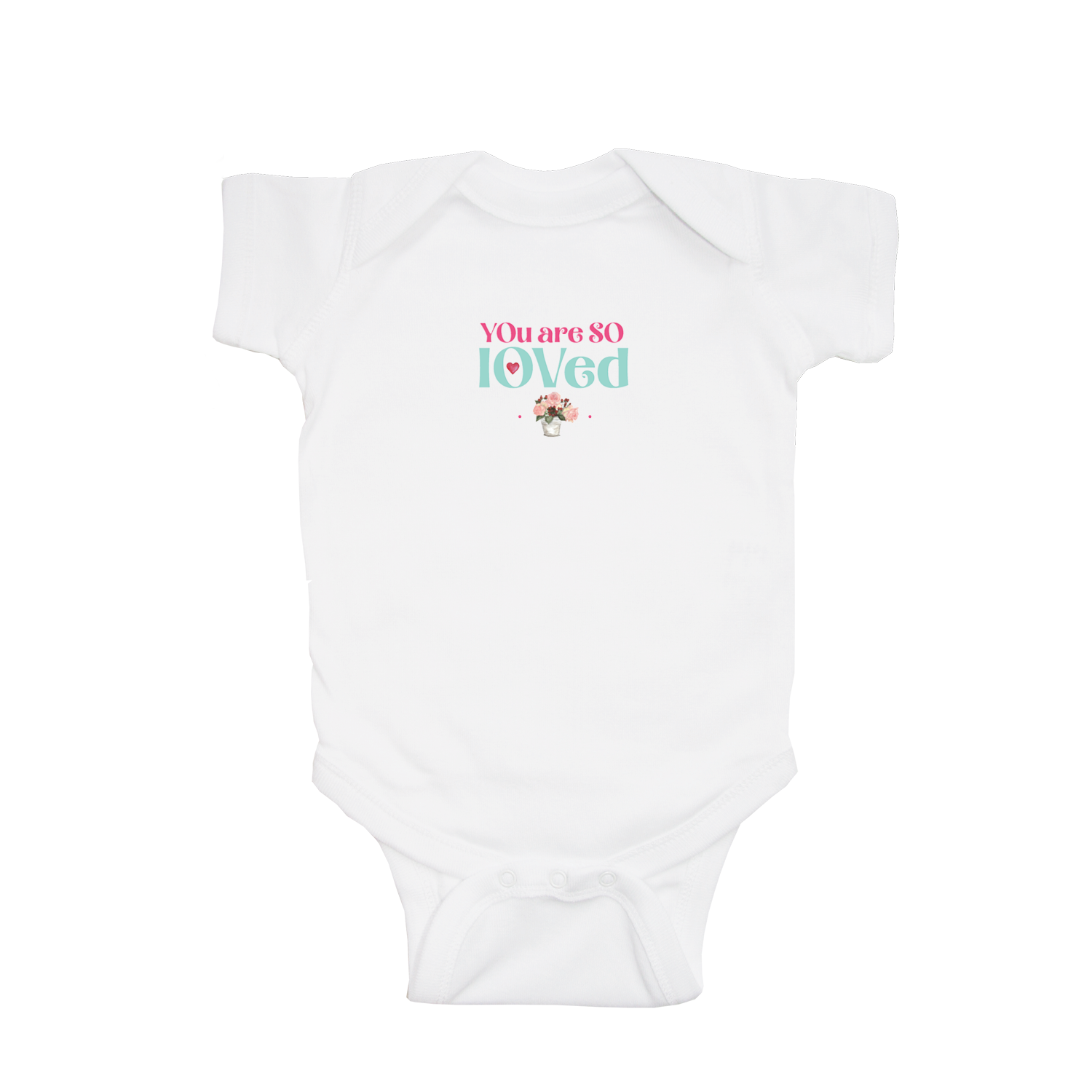 so loved baby snap up short sleeve
