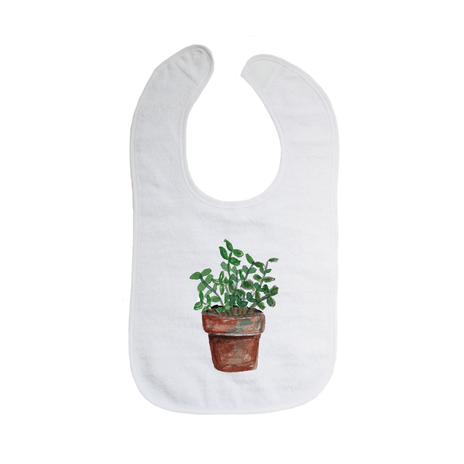 mint in pot bib