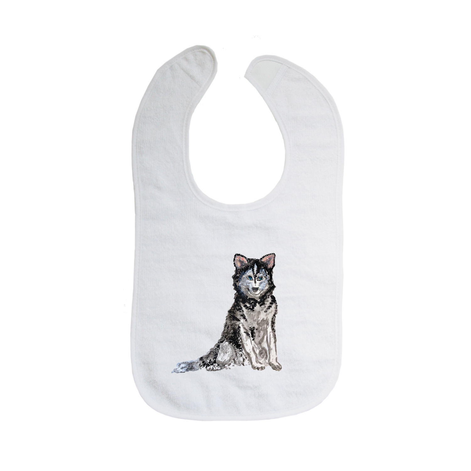 siberian husky bib