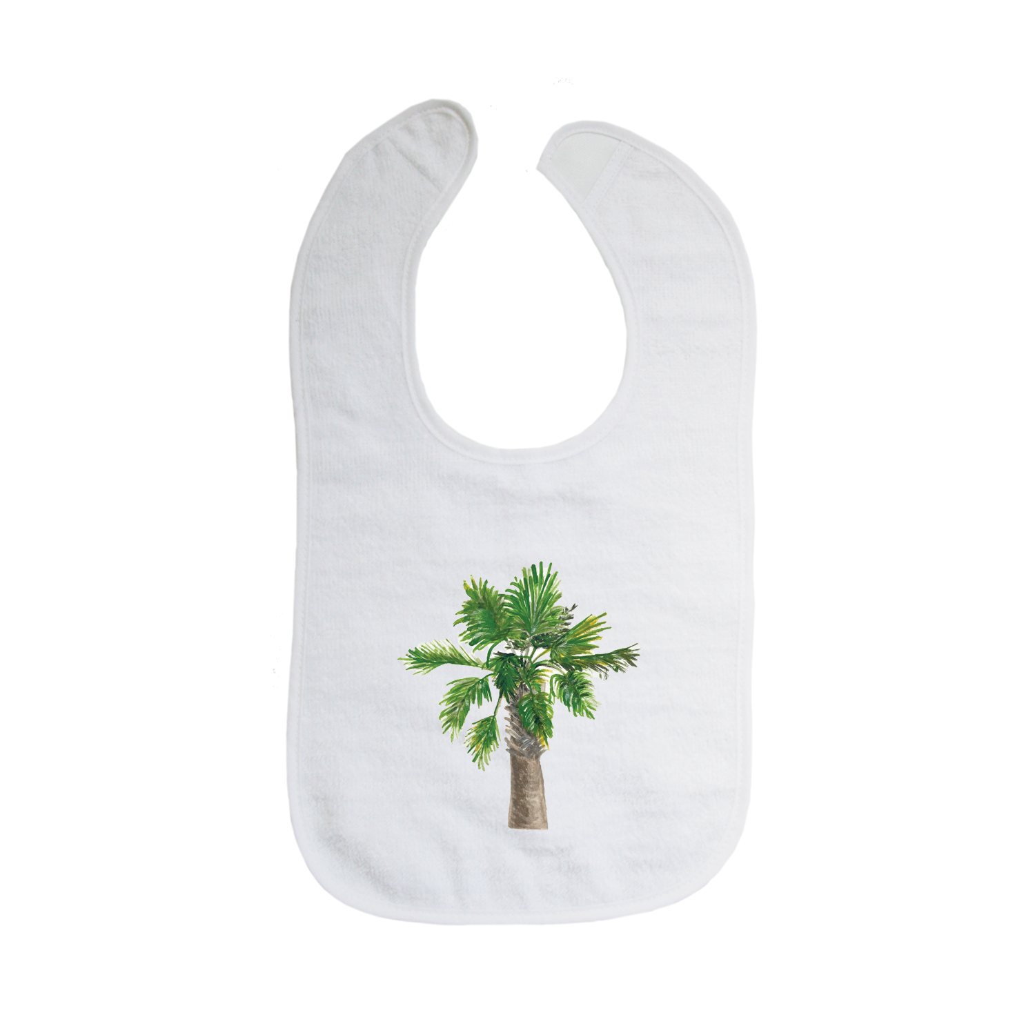 palmetto palm tree bib
