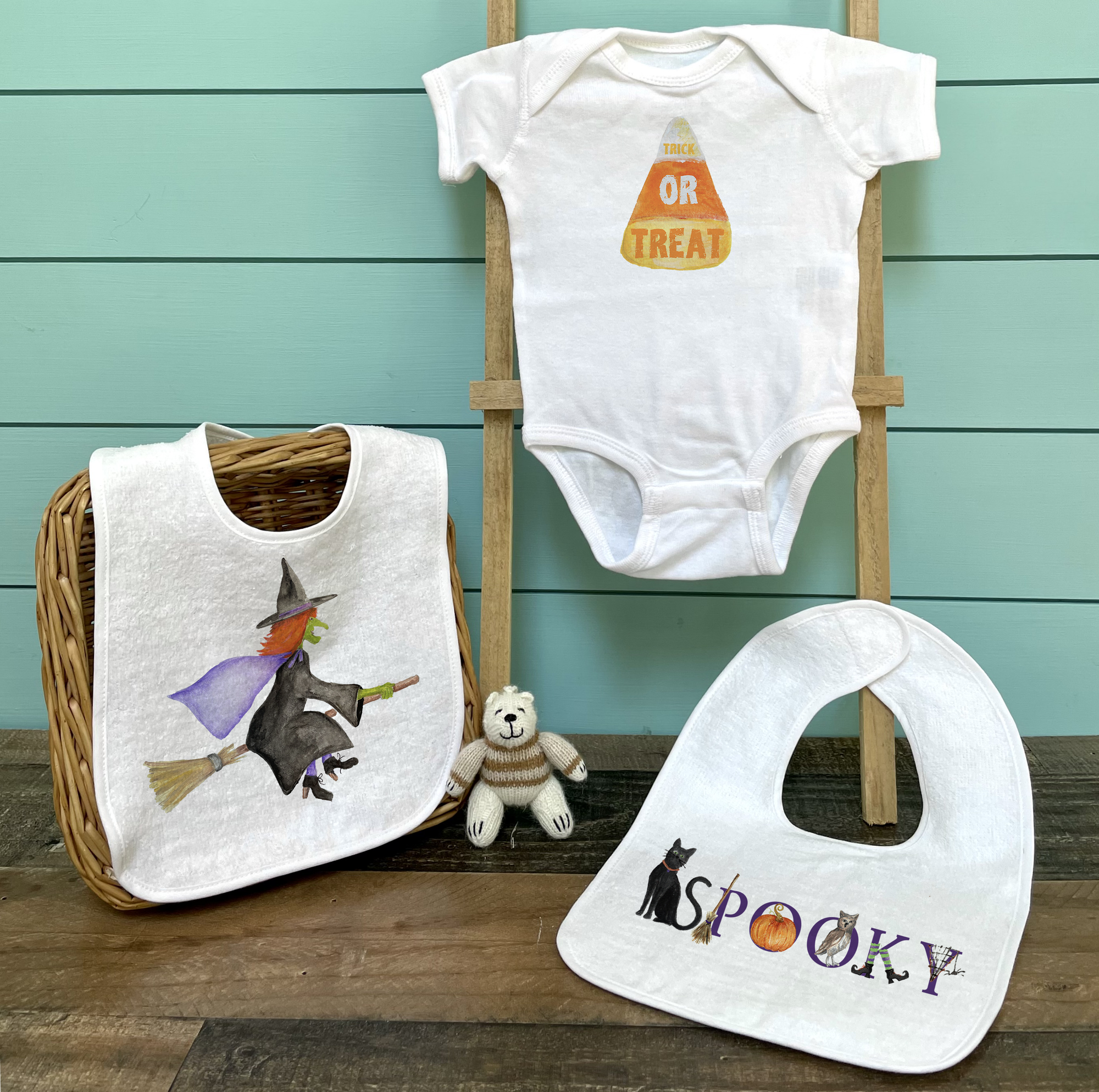 halloween baby gift set