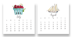 2025 Favorites Desk Calendar with stand (25 % off discount applied in cart)