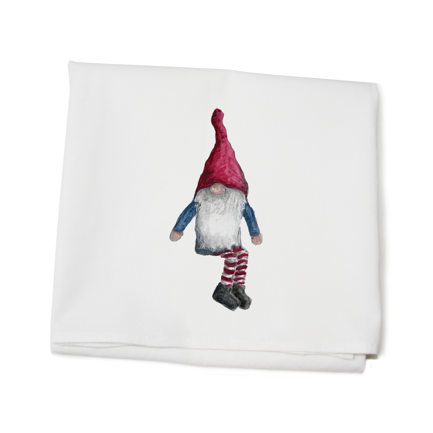 gnome flour sack towel