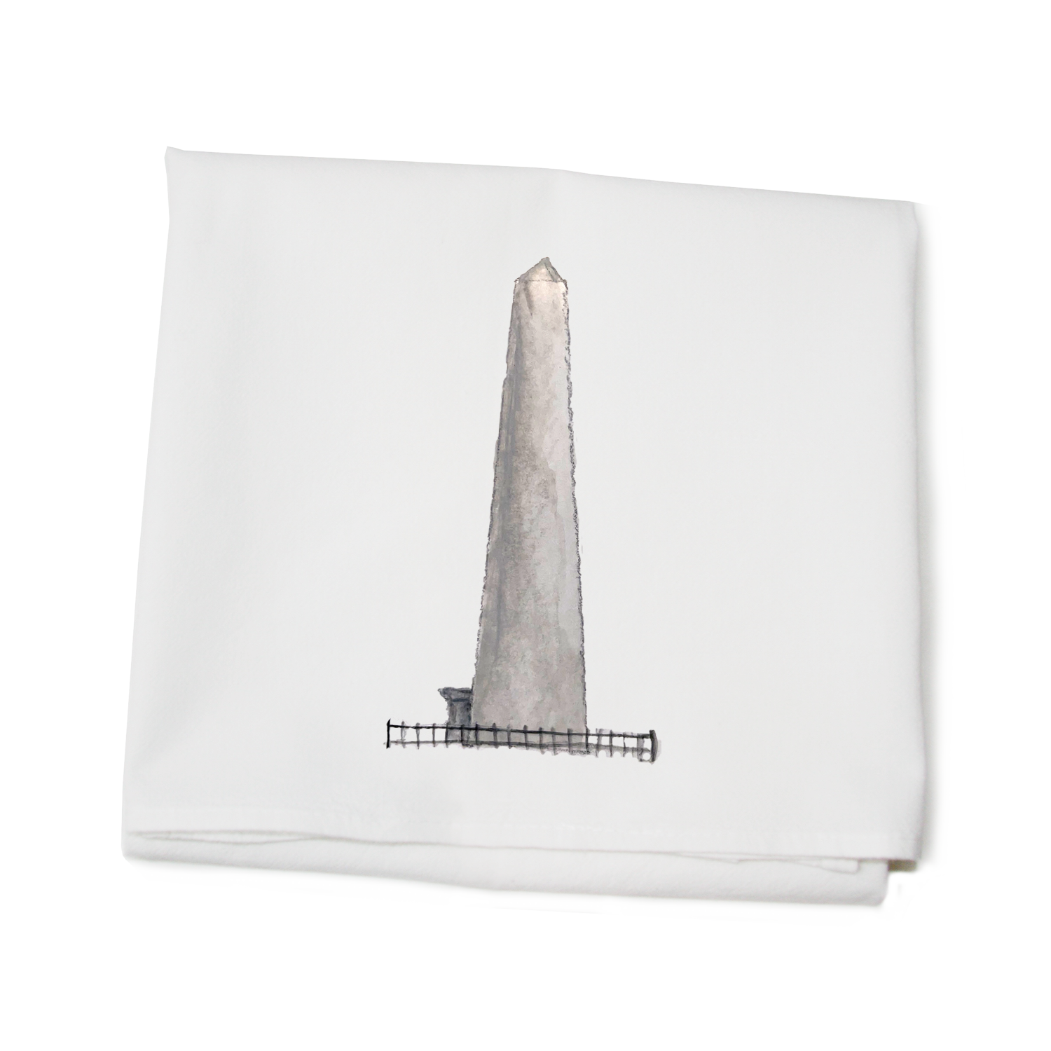 bunker hill monument flour sack towel