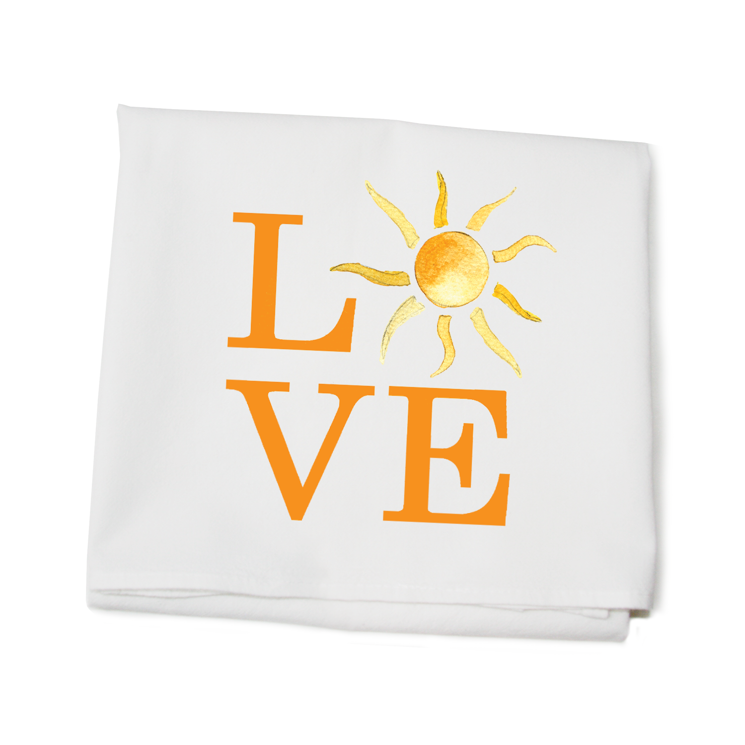 love sun flour sack towel