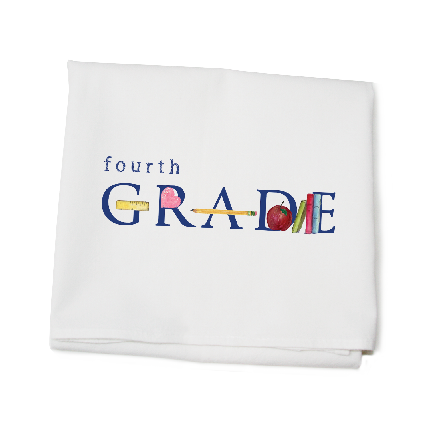 fourth grade flour sack towel