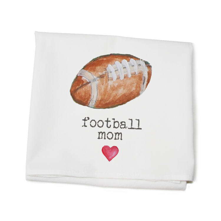 football mom flour sack towel