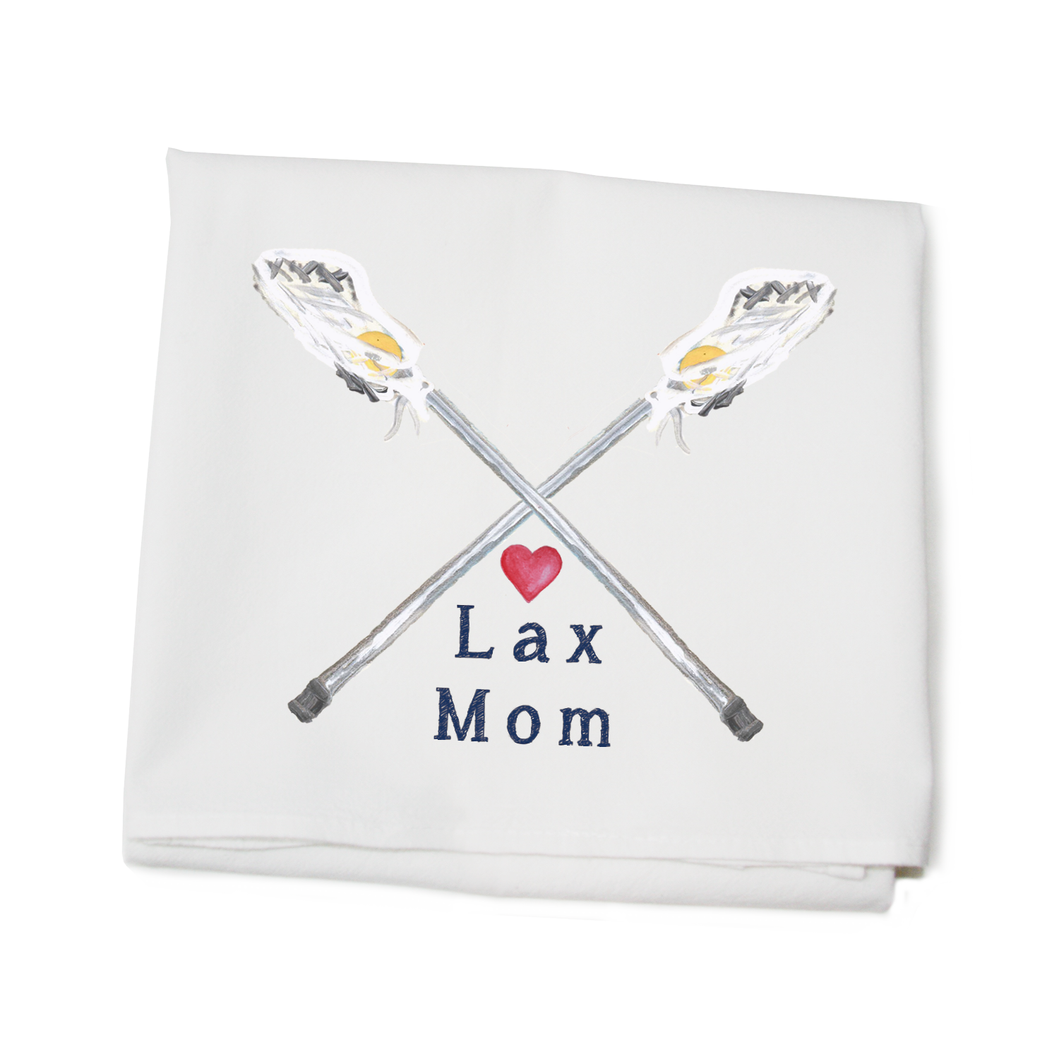 lax mom flour sack towel